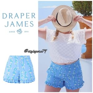 NWT Draper James, Daisy Vine Ruffle Shorts